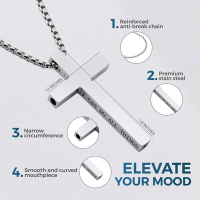 Breathlink Quit Smoking Necklace - Cross version